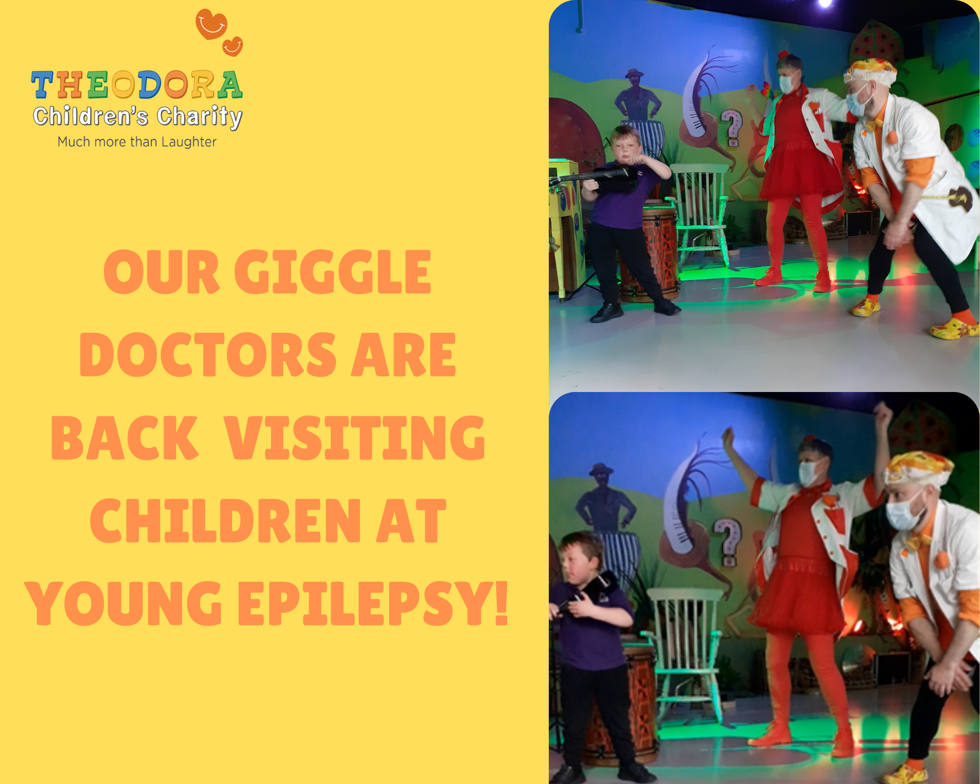 Dr Easy Peasy at Young Epilepsy