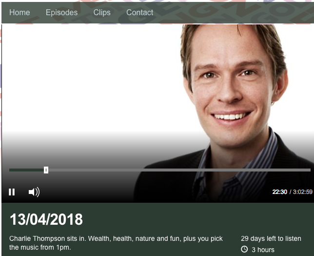 Listen to Dr Bananas on BBC Radio Cambridgeshire